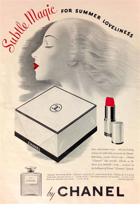 chanel vintage ads|vintage chanel from the 40s.